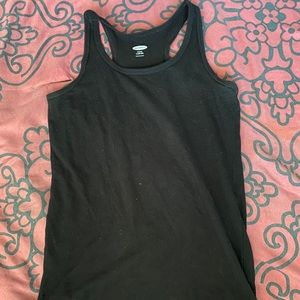 black old navy tank top